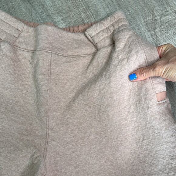 LUNYA Women’s Ottium Tan Pink Pull On Restore Double Faced Lounge Jogger Pants - Picture 6 of 10